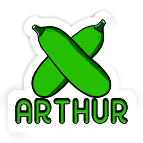 Arthur Sticker Zucchini Image