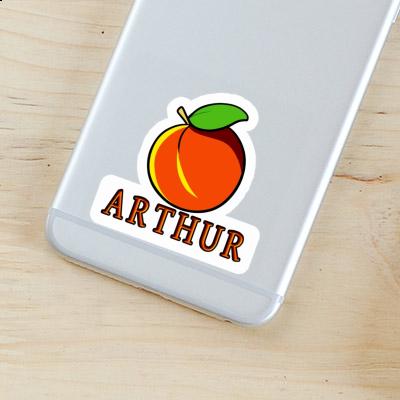 Arthur Sticker Apricot Gift package Image