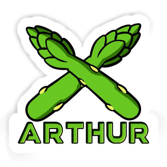 Sticker Arthur Asparagus Gift package Image