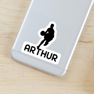 Arthur Autocollant Joueur de basket-ball Gift package Image