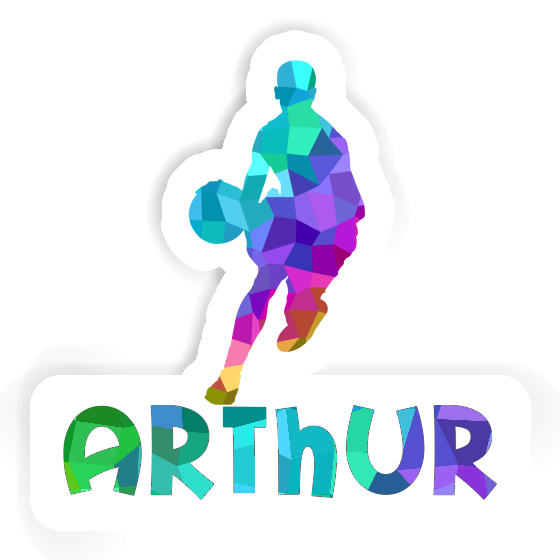 Sticker Basketball Player Arthur Gift package Image