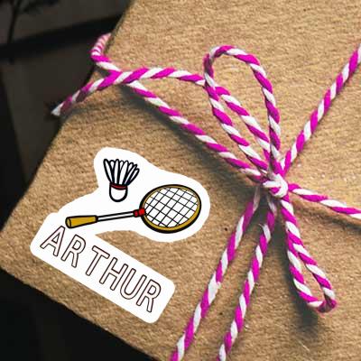 Sticker Badminton Racket Arthur Gift package Image