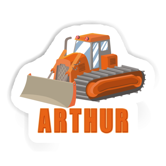 Arthur Sticker Excavator Notebook Image