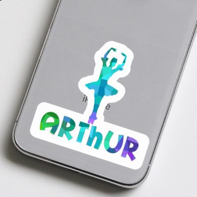 Sticker Ballerina Arthur Notebook Image