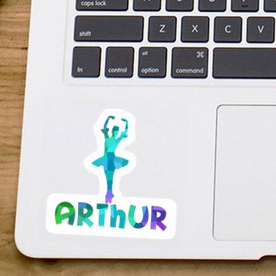 Sticker Ballerina Arthur Notebook Image