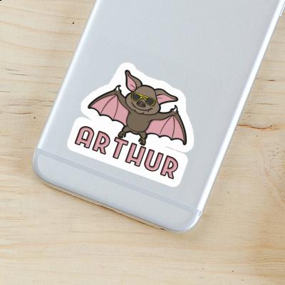 Arthur Sticker Bat Laptop Image