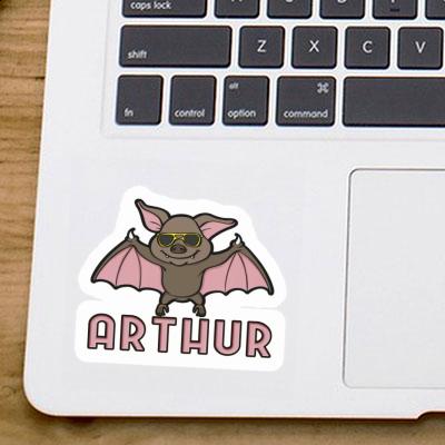 Sticker Arthur Fledermaus Image