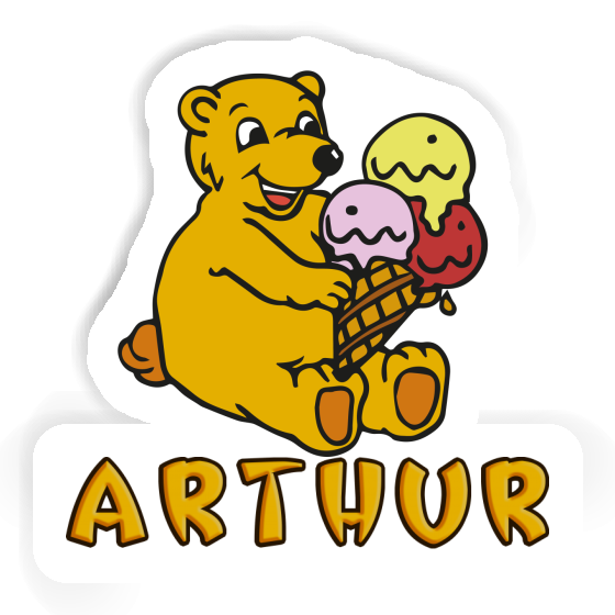 Bear Sticker Arthur Gift package Image