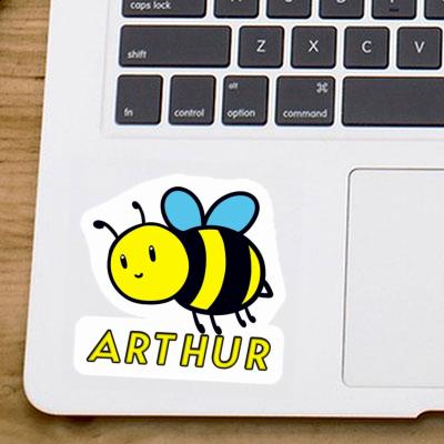 Sticker Bee Arthur Notebook Image