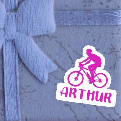 Arthur Sticker Biker Image