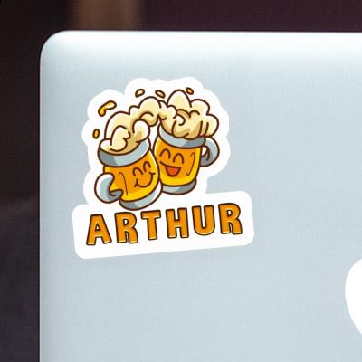 Sticker Arthur Beer Notebook Image