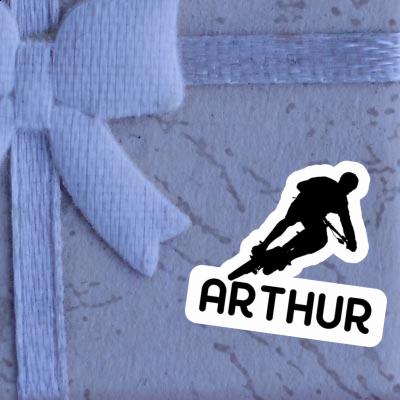 Arthur Sticker Biker Notebook Image