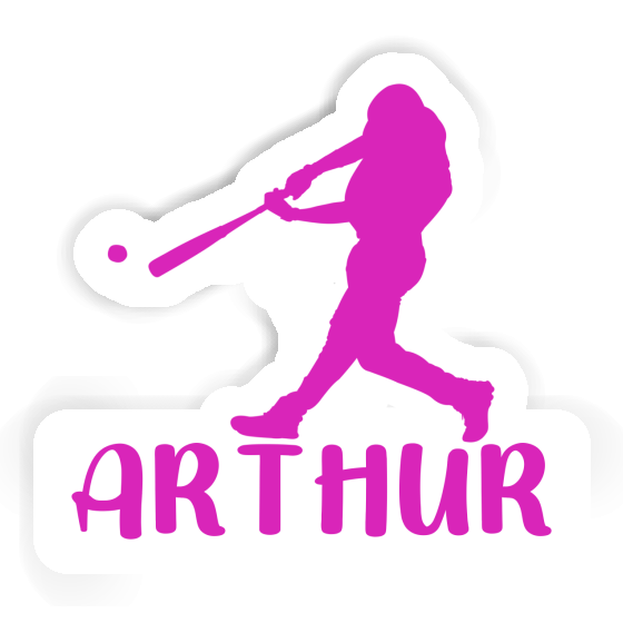 Arthur Sticker Baseball Player Gift package Image