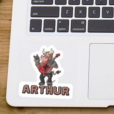 Taureau Autocollant Arthur Gift package Image