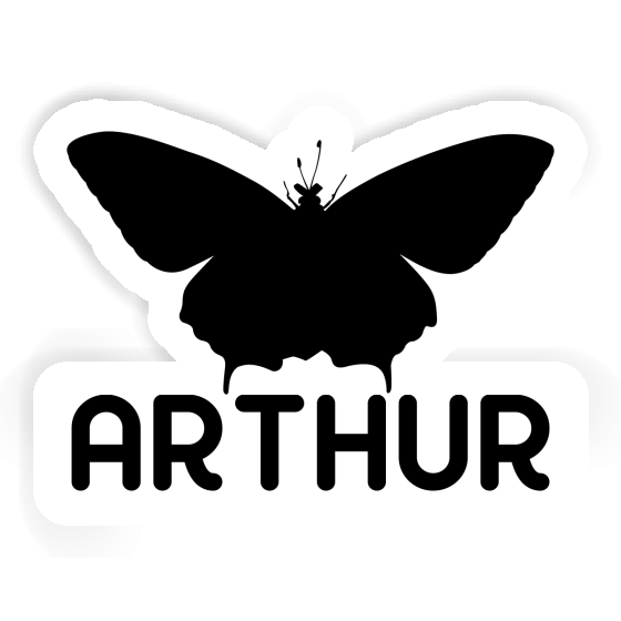 Sticker Arthur Butterfly Notebook Image