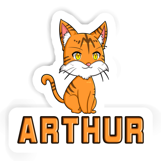 Cat Sticker Arthur Image