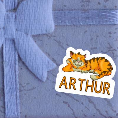 Arthur Sticker Chilling Cat Gift package Image