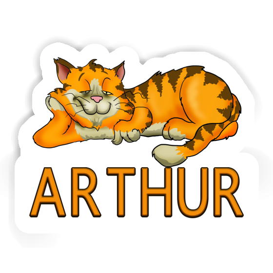 Arthur Sticker Chilling Cat Gift package Image