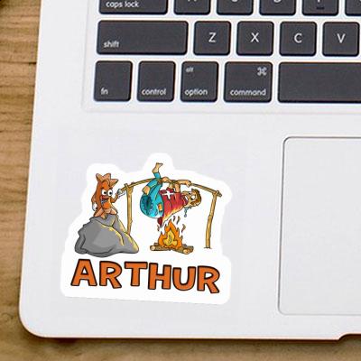 Sticker Cervelat Arthur Gift package Image