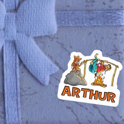 Aufkleber Cervelat Arthur Notebook Image