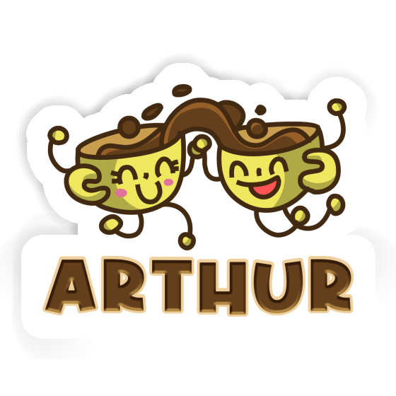 Arthur Sticker Coffee Notebook Image