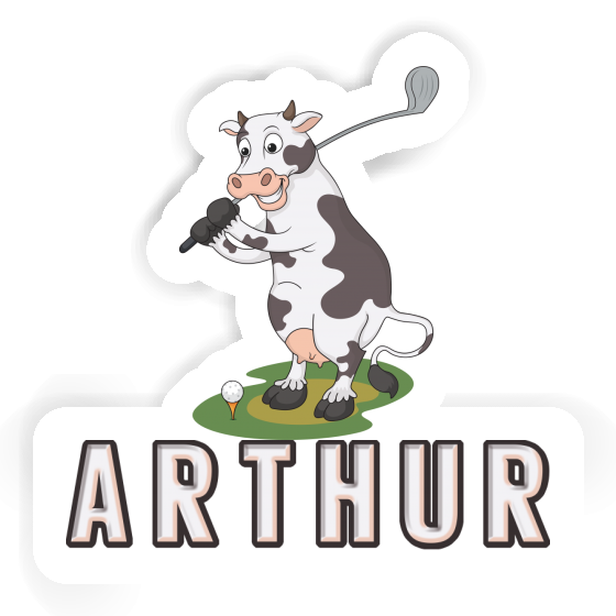 Sticker Arthur Cow Notebook Image