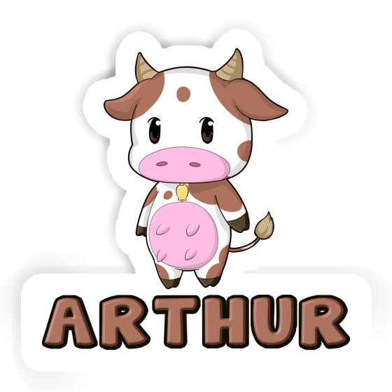 Sticker Arthur Cow Gift package Image