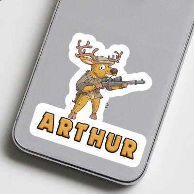 Sticker Deer Arthur Laptop Image