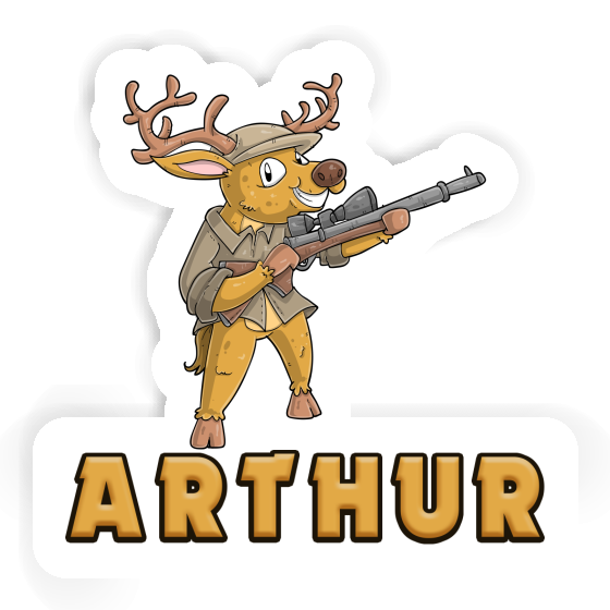 Sticker Deer Arthur Laptop Image