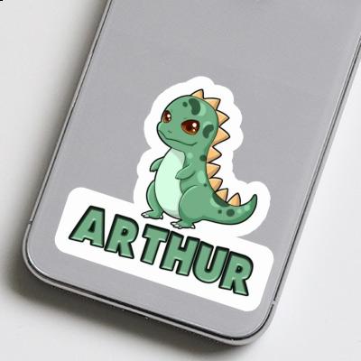 Dino Sticker Arthur Notebook Image