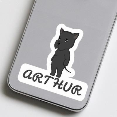 Arthur Sticker Riesenschnauzer Notebook Image