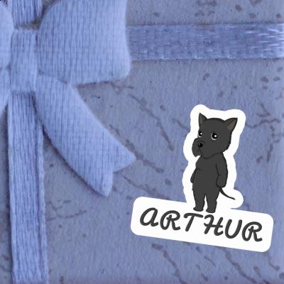 Arthur Sticker Riesenschnauzer Gift package Image