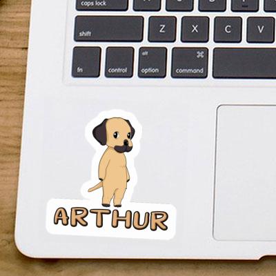 Sticker Arthur Rhodesian Ridgeback Image