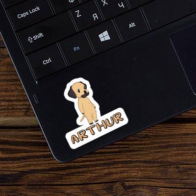 Sticker Arthur Rhodesian Ridgeback Gift package Image