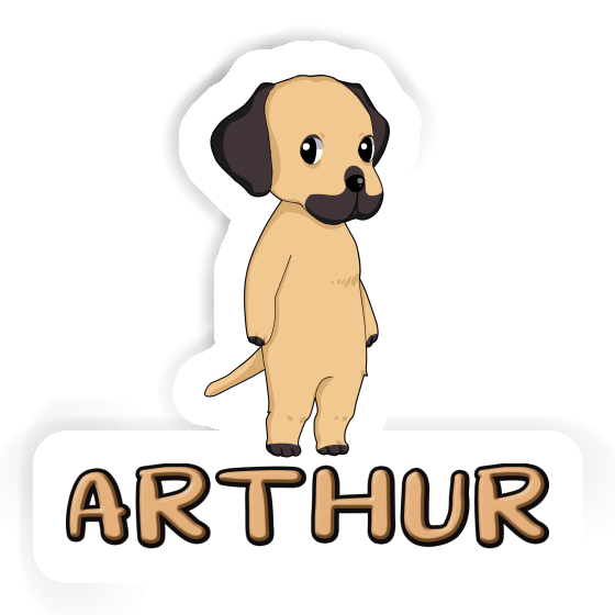 Sticker Arthur Rhodesian Ridgeback Gift package Image