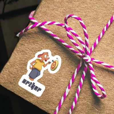 Sticker Dog Arthur Gift package Image