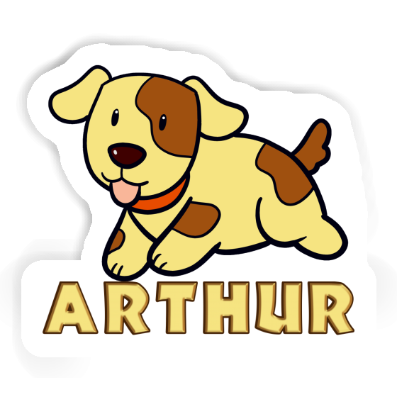 Dog Sticker Arthur Notebook Image