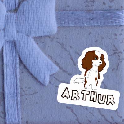 Cavalier King Charles Spaniel Autocollant Arthur Laptop Image