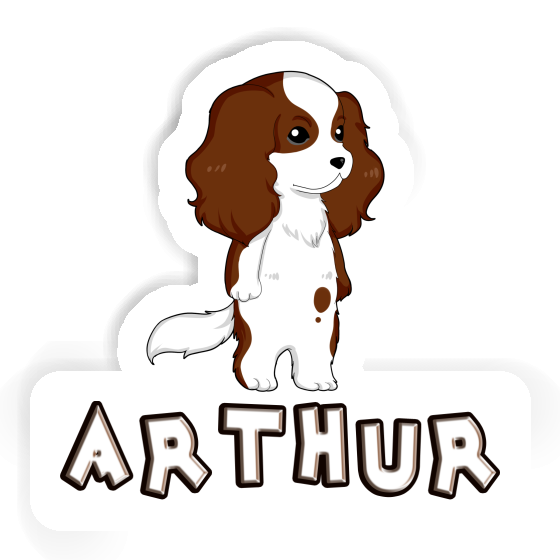 Arthur Aufkleber Cavalier King Charles Spaniel Laptop Image