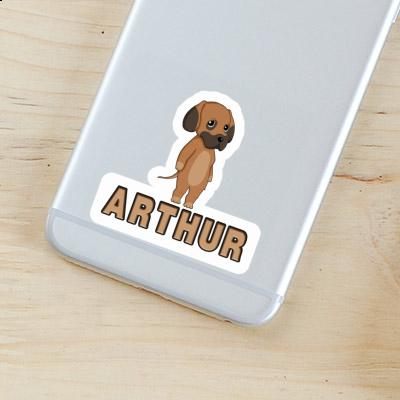 Arthur Sticker  Great Dane Laptop Image