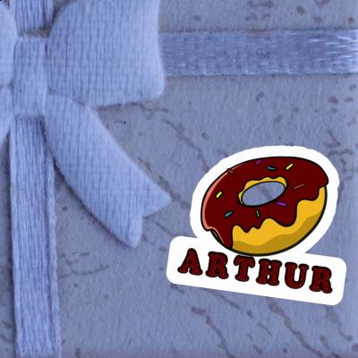 Aufkleber Donut Arthur Laptop Image