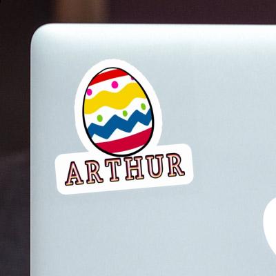 Arthur Sticker Egg Image