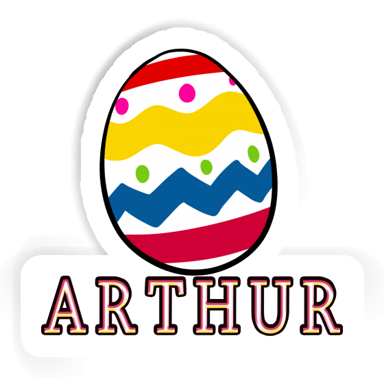 Arthur Sticker Egg Laptop Image