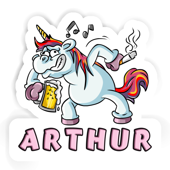 Sticker Unicorn Arthur Image