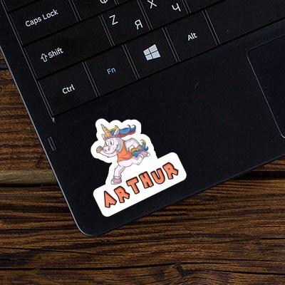 Runner Sticker Arthur Image