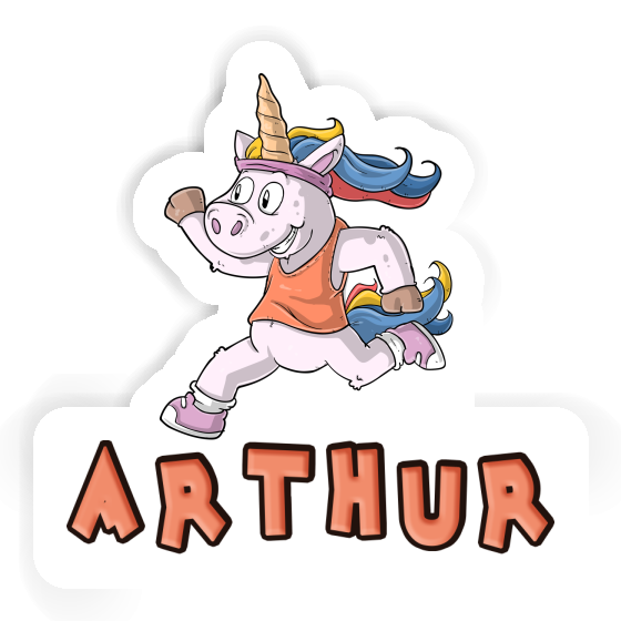 Läuferin Sticker Arthur Gift package Image