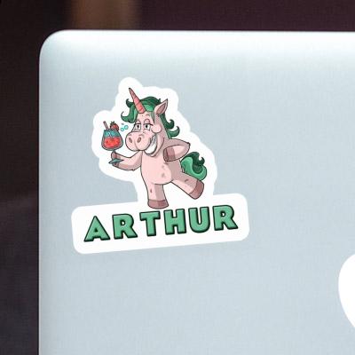 Sticker Arthur Party-Einhorn Gift package Image