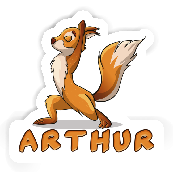 Squirrel Sticker Arthur Notebook Image