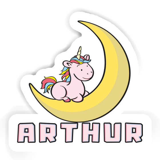 Sticker Arthur Moon Unicorn Gift package Image