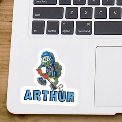 Arthur Sticker Hockey Player Gift package Image